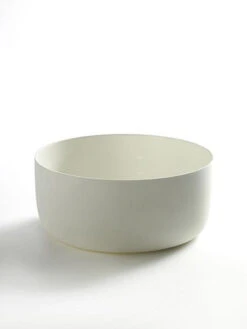 Serax Base Schaal ΓΈ 20 Cm Hoogte 9 Cm Porselein Wit Mat