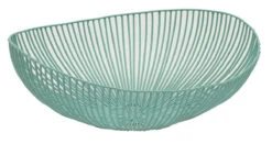 Serax Meo Fruitmand 37 X 33 Cm Ijzer Turquoise