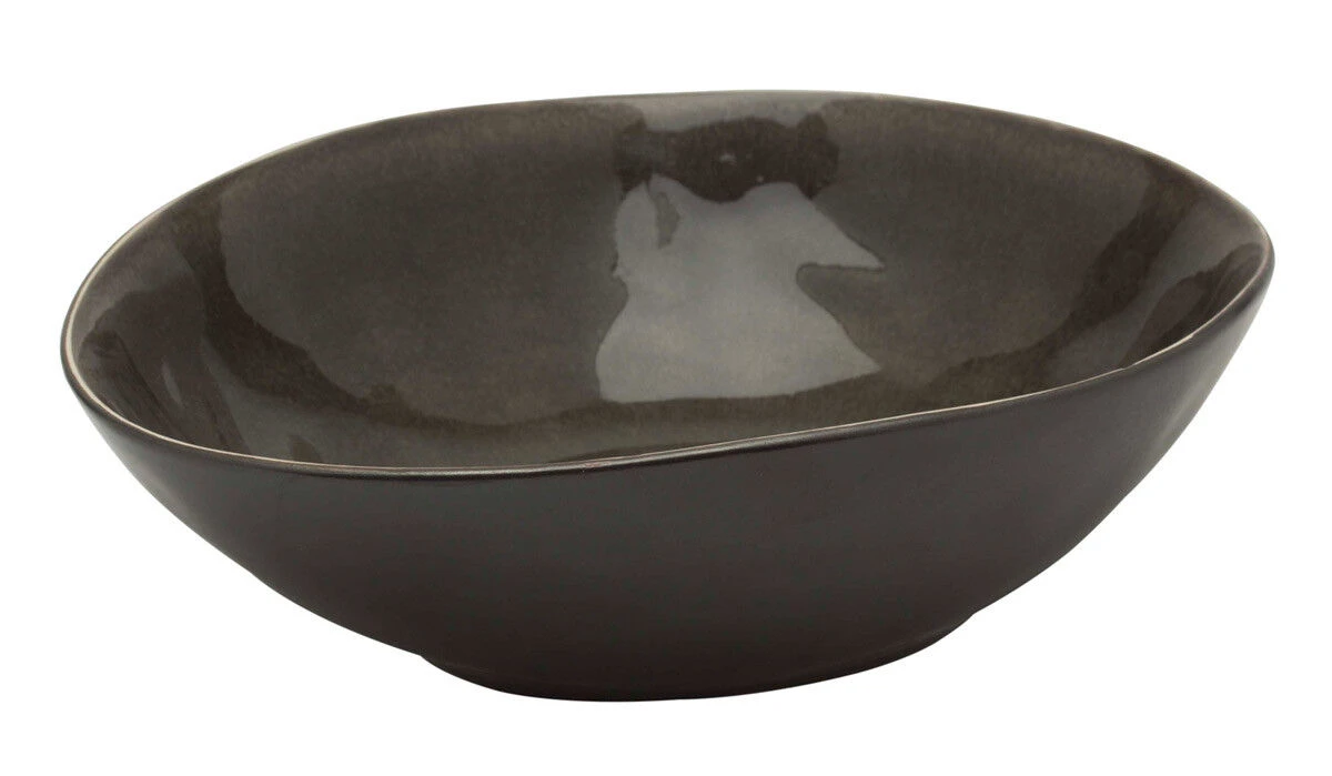 Serax Pure kom ovaal ø 20 cm keramiek grijs Serax Pure Kom Ovaal ø 20 Cm Keramiek Grijs -Serax 5752 61321 1