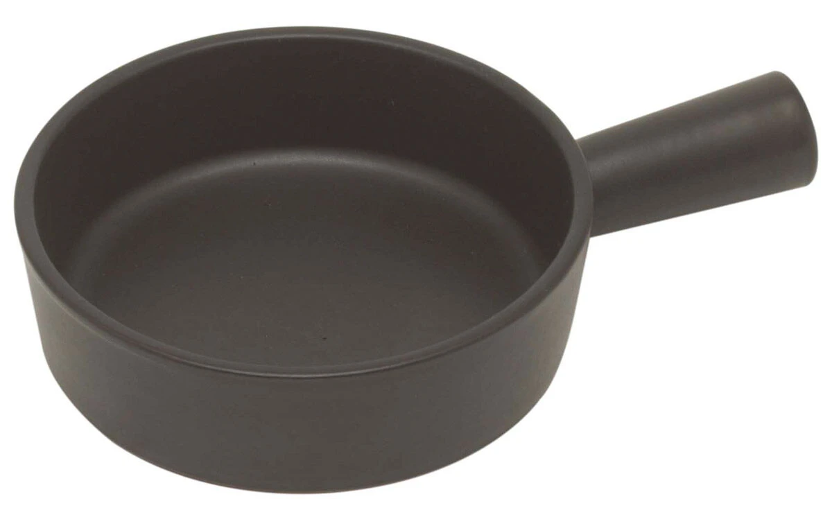 Serax Surface By Sergio Herman Pan ø 14 Cm Zwart Terracotta