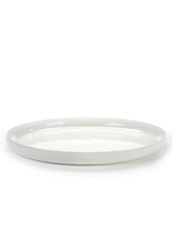 Serax Base Hoog Dinerbord ΓΈ 32 Cm Hoogte 3 Cm Porselein Wit Glans