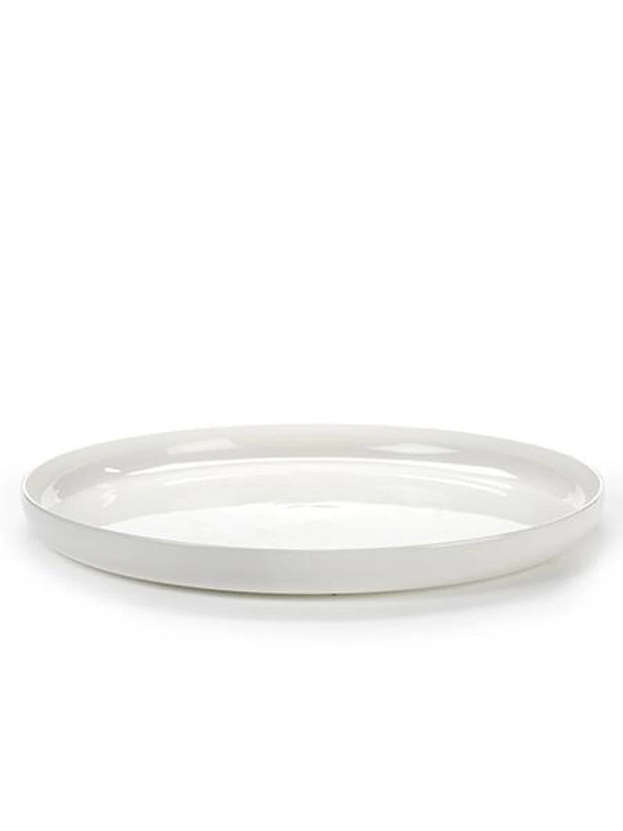 Serax Base hoog dinerbord ø 32 cm hoogte 3 cm porselein wit glans Serax Base Hoog Dinerbord ø 32 Cm Hoogte 3 Cm Porselein Wit Glans -Serax 6976 82878 1