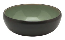 Serax Pure Schaal ø 16,5 Cm Keramiek Lichtgroen/zwart