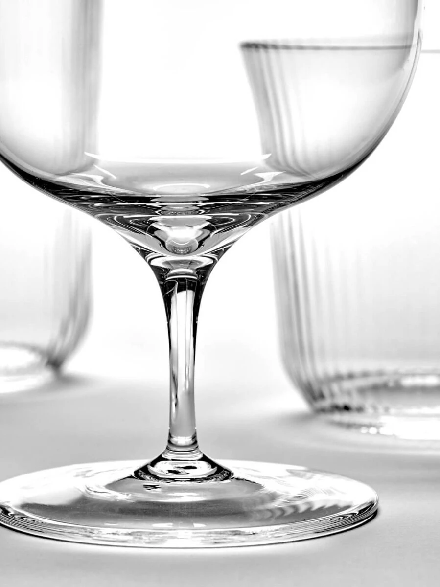 Serax INKU by Sergio Herman witte wijnglas 500 ml glas Serax INKU By Sergio Herman Witte Wijnglas 500 Ml Glas -Serax b0820004s3 1