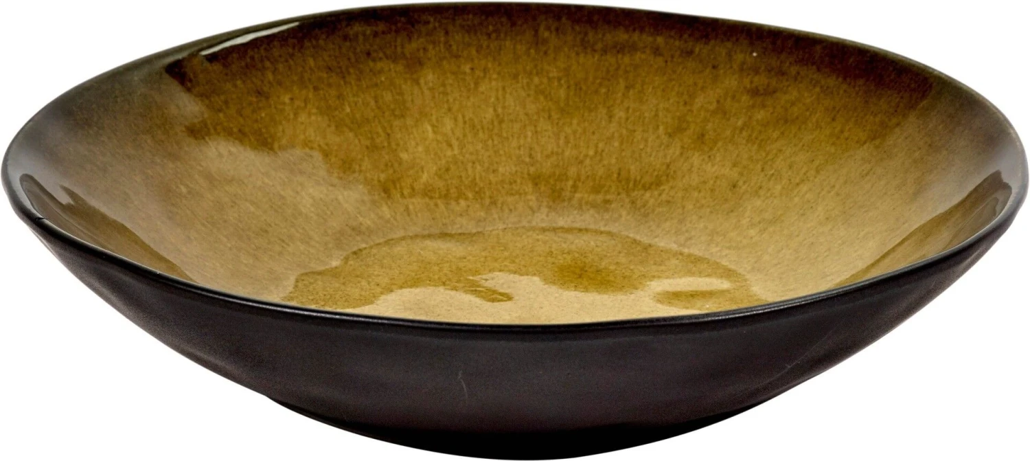 Serax Pure schaal rond ø 26 cm keramiek groen Serax Pure Schaal Rond ø 26 Cm Keramiek Groen -Serax b1018005