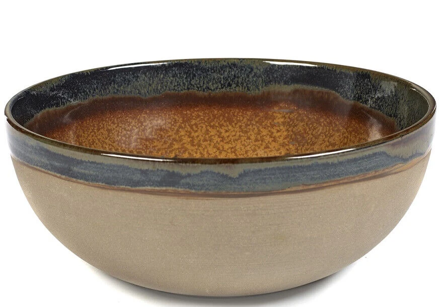 Serax Surface by Sergio Herman kom L rond ø 23,5 cm rusty br Serax Surface By Sergio Herman Kom L Rond ø 23,5 Cm Rusty Br -Serax b5116213c 1 1