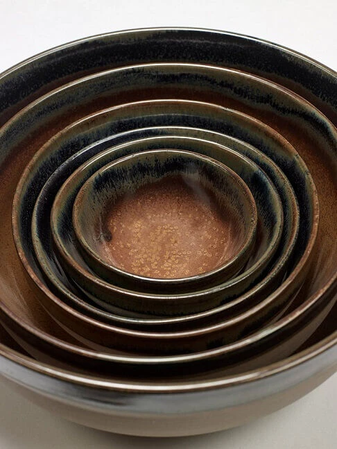 Serax Surface by Sergio Herman kom L rond ø 23,5 cm rusty br Serax Surface By Sergio Herman Kom L Rond ø 23,5 Cm Rusty Br -Serax b5116226s187 1 1