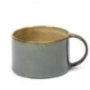 Serax Terres De Rêves Koffiekop Stone Ware ø 8 Cm H 5,1 Cm - Misty Grey/smokey Blue