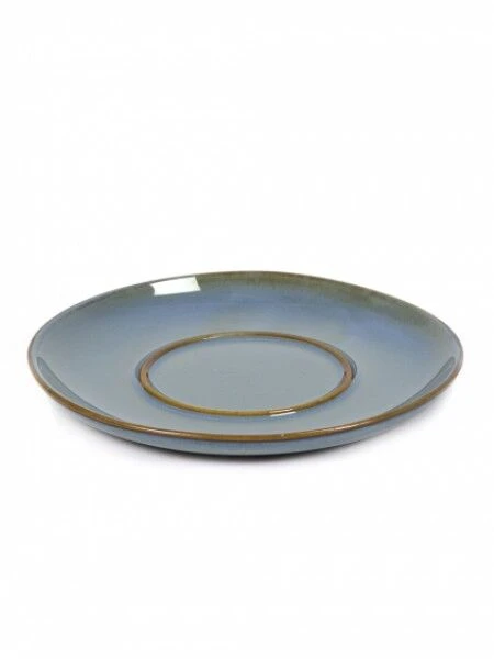 Serax Terres de Rêves schotel voor koffiekop 6 cm stone ware ø 13,5 cm h 1,2 cm - smokey blue Serax Terres De Rêves Schotel Voor Koffiekop 6 Cm Stone Ware ø 13,5 Cm H 1,2 Cm - Smokey Blue -Serax b5117304a 3