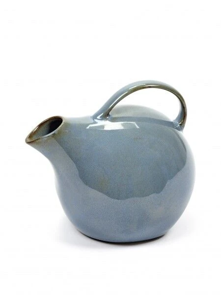 Serax karaf L 19 x 15 cm h 15 cm aardewerk smokey blue Serax Karaf L 19 X 15 Cm H 15 Cm Aardewerk Smokey Blue -Serax b5118147