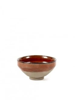 Serax Merci Meal X3 Kom No 3 Small ΓΈ 9 Cm Aardewerk Rood/bruin