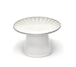 Serax INKU By Sergio Herman Taartplateau S ø 15 Cm H 9 Cm Aardewerk Wit