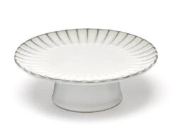 Serax INKU By Sergio Herman Taartplateau M ø 21 Cm H 8 Cm Aardewerk Wit