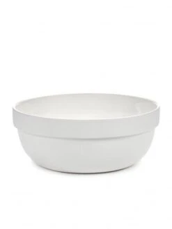 Serax Passe-Partout Saladeschaal ΓΈ 24 Cm H 10 Cm Porselein Wit Mat