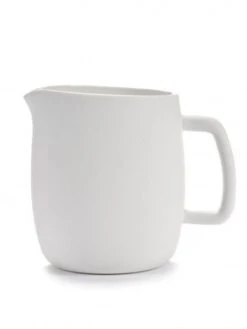 Serax Passe-Partout Kan 1,5 Liter ø 13,2 Cm H 16,1 Cm Porselein Wit Mat