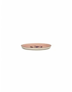 Serax Feast By Ottolenghi Bord M ΓΈ 22 Cm H 2 Cm Aardewerk Delicious Pink + Pepper Blue
