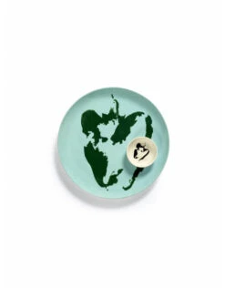 Serax Feast By Ottolenghi Bord L ø 26 Cm H 2 Cm Aardewerk Azure + Pepper Green 2 Serax Feast By Ottolenghi Bord L ø 26 Cm H 2 Cm Aardewerk Azure + Pepper Green -Serax b8921006hs2