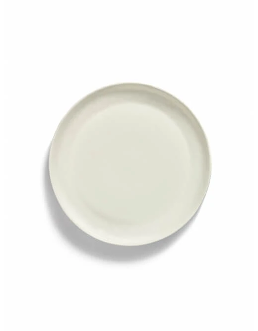 Serax Feast by Ottolenghi serveerschaal M ø 34 cm h 4 cm aardewerk White + Swirl Stripes Blue Serax Feast By Ottolenghi Serveerschaal M ø 34 Cm H 4 Cm Aardewerk White + Swirl Stripes Blue -Serax b8921016bs1