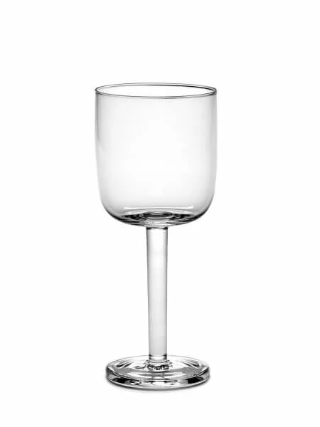 Serax Base Witte Wijnglas Recht 270 Ml ø 7,2 Cm H 17 Cm Glas -Serax base witte wijnglas recht h17 d7 2 cm 27 cl 1