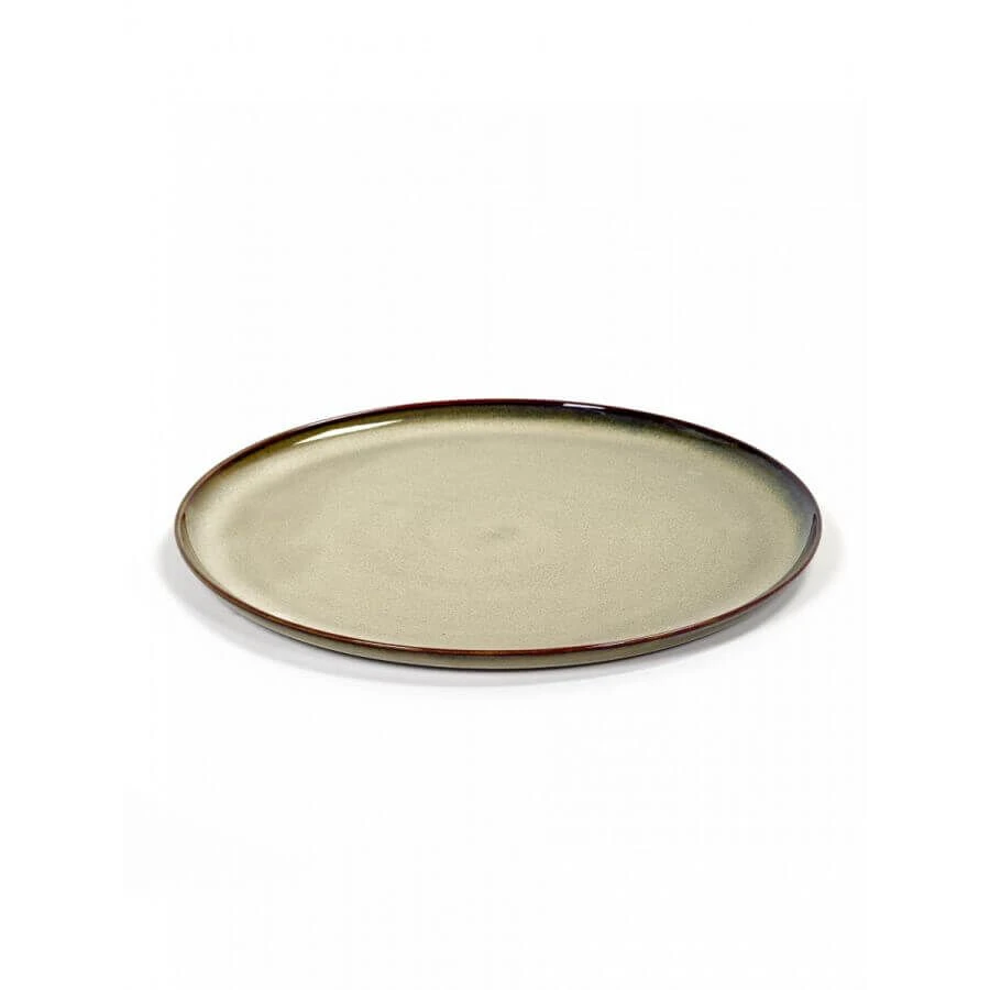 Serax Terres de Rêves dinerbord 26 cm keramiek Misty Grey Serax Terres De Rêves Dinerbord 26 Cm Keramiek Misty Grey -Serax bord l misty grey 1