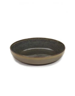 Serax Surface By Sergio Herman Serveerschaal S ΓΈ 27 Cm H 5 Cm Aardewerk Indi Grey