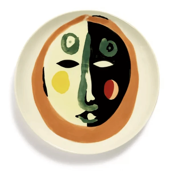 Serax Feast by Ottolenghi bord M ø 22 cm h 2 cm aardewerk Face 1 Serax Feast By Ottolenghi Bord M ø 22 Cm H 2 Cm Aardewerk Face 1 -Serax serax feast by ottolenghi bord m 22 cm h 2 cm aardewerk face 1