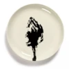 Serax Feast By Ottolenghi Bord S ø 19 Cm H 2 Cm Aardewerk White + Artichoke Black