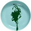 Serax Feast By Ottolenghi Hoog Bord ø 22 Cm H 4 Cm Aardewerk Azure + Artichoke Green