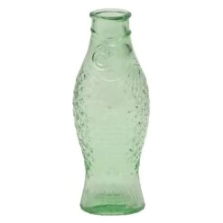 Serax Fish & Fish Fles 1 Liter Glas Groen