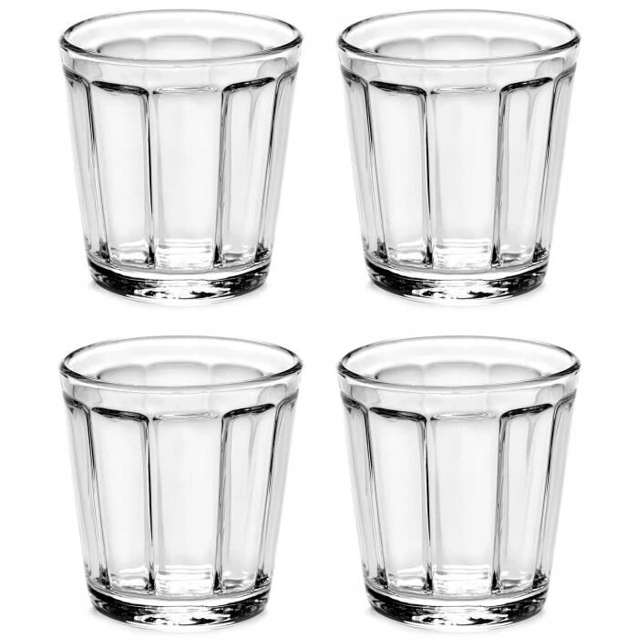 Serax Surface by Sergio Herman espressoglas ø 6 cm glas 4-delig Serax Surface By Sergio Herman Espressoglas ø 6 Cm Glas 4-delig -Serax serax surface by sergio herman espressoglas 6 cm glas 4 delig
