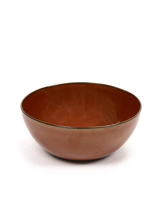 Serax Terres de Rêves kom ø 15 cm stoneware rust Serax Terres De Rêves Kom ø 15 Cm Stoneware Rust -Serax